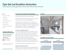 Tablet Screenshot of flyntbedandbreakfast.nl